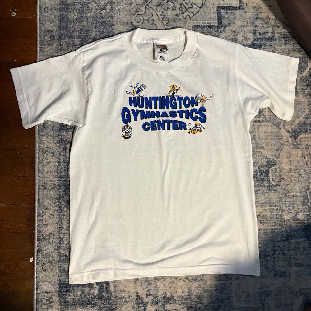 Huntington Gymnastics Center White T-Shirt